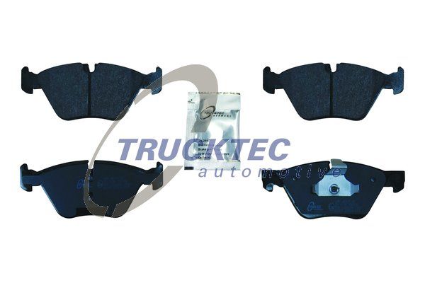 TRUCKTEC AUTOMOTIVE Комплект тормозных колодок, дисковый тормоз 08.34.192